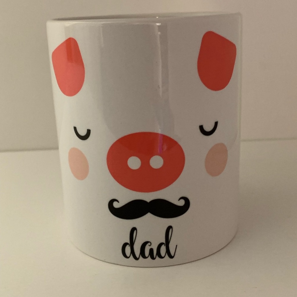 DAD MUG , PYGGY FACE , 11 ONZ. TatoAndMom